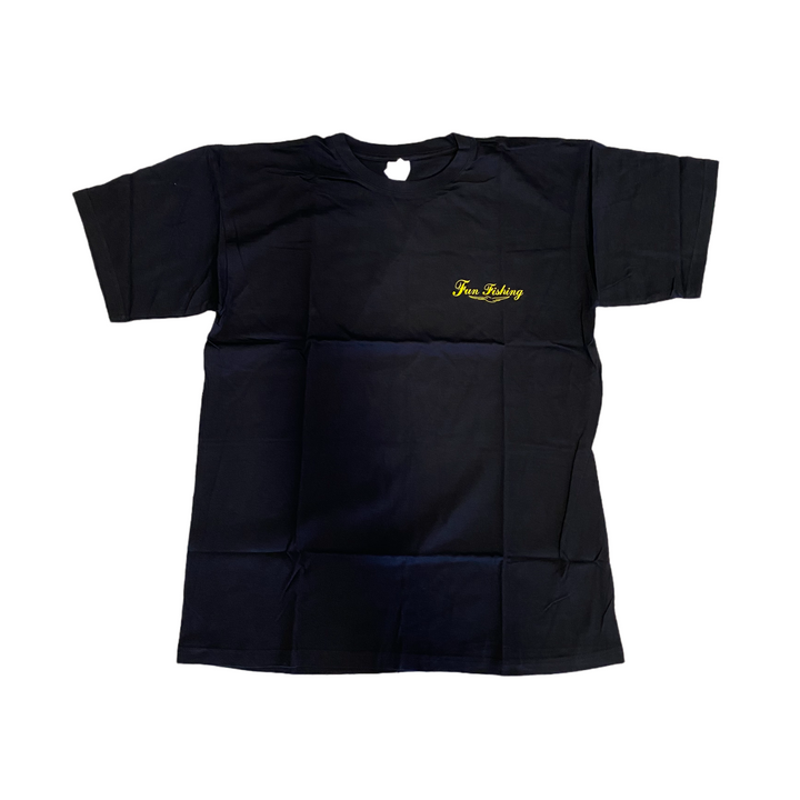 T-Shirt Black Fun Fishing