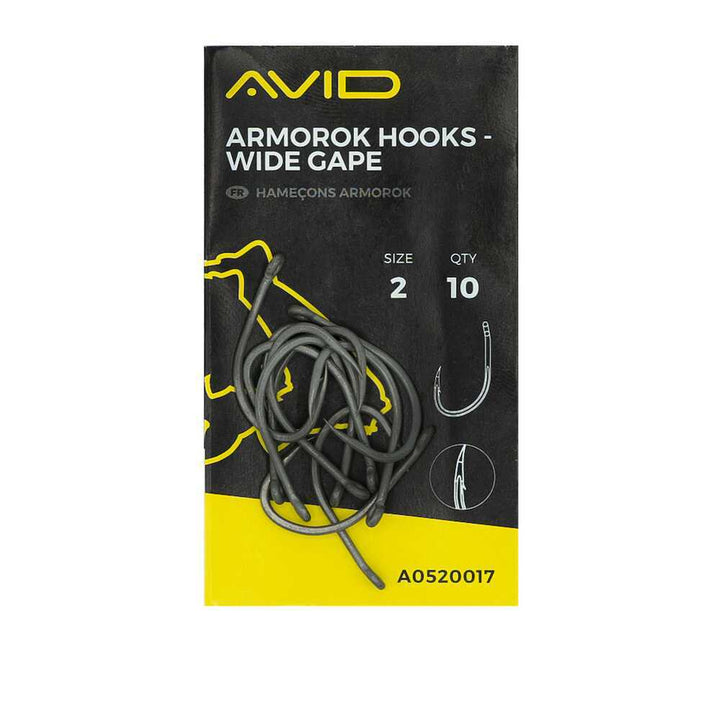 Armorok Hooks- Wide Gape