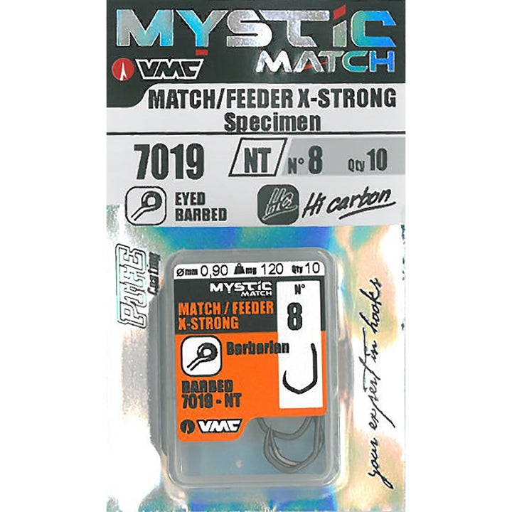 MYSTIC MATCH VMC 7019 SPECIMEN EYED BARBED
